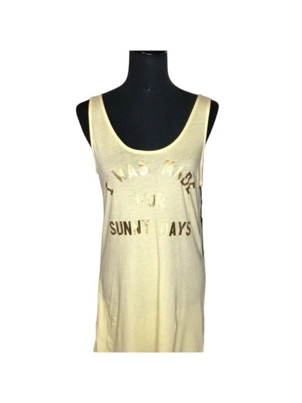 Wildfox Neon Yellow Poolside Sleeveless Tank Dress - Picture 2 of 7